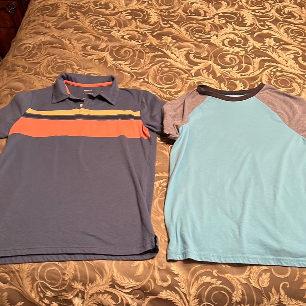 Two size large shirts